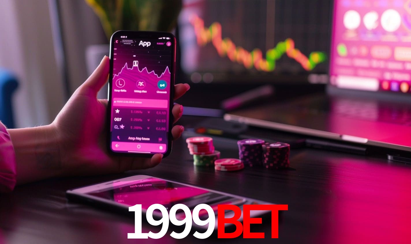 Comparação APP mobile vs versão web da 1999BET